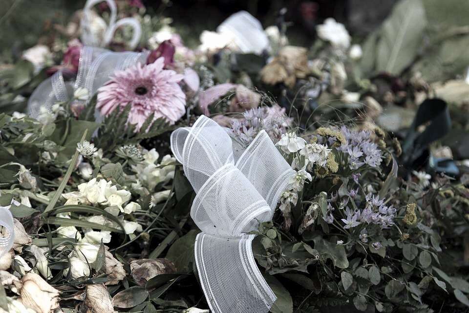 Fleurs pour décés